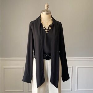 Who What Wear Necktie Top